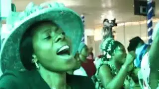 Live stage performance of Evang. Nancy David Easmon in Nigeria