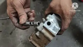 hero Honda pushrod thread welding and repairing