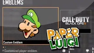 BO2 Emblem Attack - PAPER LUIGI | by ED QuickJap