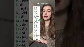 Aprenda o Alfabeto ingl&ecirc;s ingl&ecirc;s para iniciantes em 30 segundos!