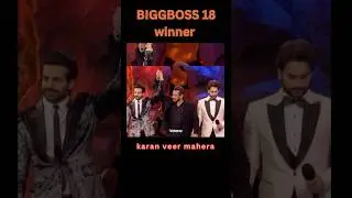 #bigboss18 #bb18winner #karanveermehra #bollywood #entertainment #facts #news