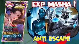 MASHA BEST BUILD FOR HARD GAME❌ MASHA ANTI ESCAPE BUILD✅