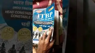 Best Book Unboxing For Itbp Head Constable Telecommunication Exam 2023 #itbp #army