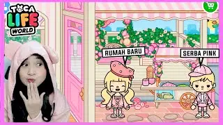 Decor Rumah dan Cafe Imut Serba PINK di Toca Boca ! @bangboygamingYT