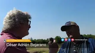 César Adrián Bejarano, productor de cítricos en Yuto