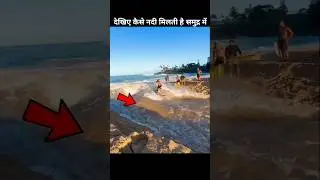 River Meets Ocean Shocking Facts 😱 #shorts #ytshorts #facts #trending #viral