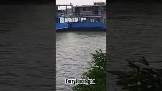 Ferry boat changing at divar point not 2 but 3 #ferryboat #goa #ferry #piedade #tiswadi #mandovi