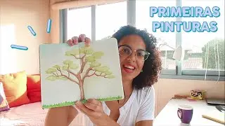 COMO COMECEI NA AQUARELA - Dicas para iniciantes
