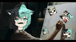 ☽°•. Vtuber baut ein Klemmbaustein - Set CuteMoon Kätzchen :3