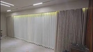 Motorized Arabian curtain 