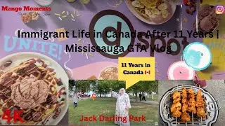 11 Years in Canada 🇨🇦 |Jack Darling Park+D Spot Mississauga Vlog @mangomoments-m1g #rooheenavlogs