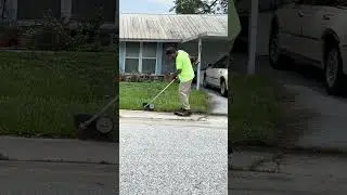 Front Yard Edging in Hyper-Speed - Watch It Crisp!