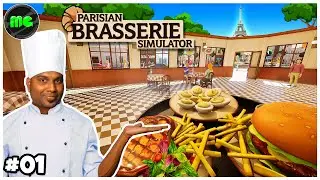 பாரிஸ் பக்கோடா  Parisian Brasserie Simulator (EARLY ACCESS ) | Co-Op | Epi 01 | Manguni Gamer