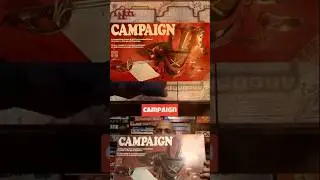 Обзор настольной игры Campaign #vintagegames #retrogaming #boardgame #retrogameroom