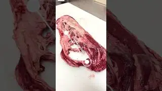 Let&rsquo;s cut a Tenderloin Roast 🥩 #steak ak