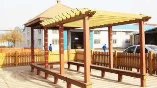 application Widely green composite wood floor for sale