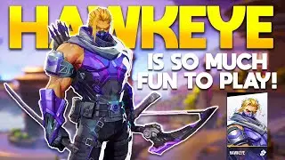 HAWKEYE IS SO MUCH FUN TO PLAY IN MARVEL RIVALS!!