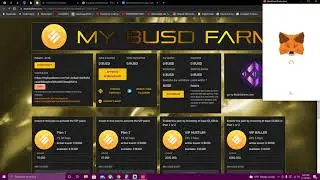 My BUSD FARM! Join While It's New! Miner Updates! Passive Income! $100 to $100k!
