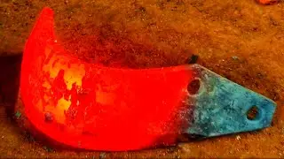 ASMR Traditional Indonesian Rotary Blade Forging | Skilled Ancestral Craftsmanship in Sumatra