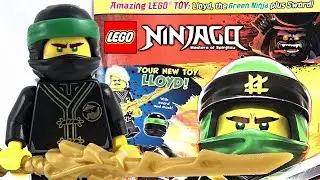 LEGO Ninjago Lloyd with Magazine review - finally in America!