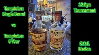 Templeton 6 year Rye vs Templeton Single Barrel Store Pick