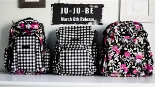 JU-JU-BE Black & Bloom, Gingham Style + Gingham Bloom