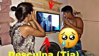 #(Quebrei )a Televisão da Minha (Tia)😭😣