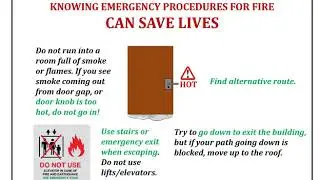 Fire Safety Emergency Guidelines