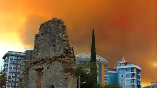 Лесной пожар в Турции, 19.09.2025 (Forest Fire in Turkey)
