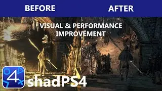 shadPS4 Bloodborne HUGE VISUAL & PERFORMANCE IMPROVEMENT | PS4 Emulation