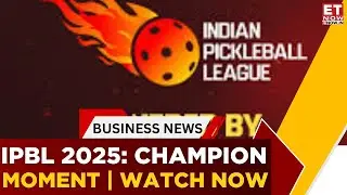 Indian Pickleball League 2025 Final Highlights: Mumbai Smashes First-Ever IPBL Champions | ET Now