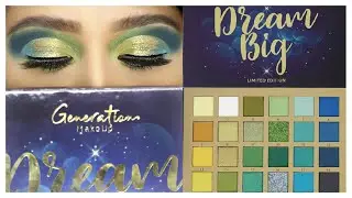 Como utilizar Paleta de  sombras para los Ojos Paso a Paso Dream big /Generation Makeup  💋💄
