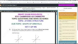 9701 AS Chemistry  Free Topic Questions