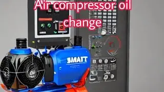 Air compressor oil change