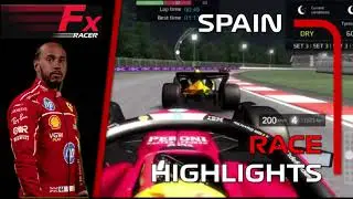 RACE HIGHLIGHTS - SPAINISH GRAND PRIX 2025 | FX RACER
