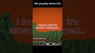 me playing minecraft #dumb #idiot #minecraft #rick #roll #meme