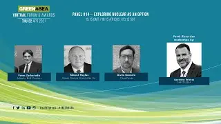Виртуальный форум GREEN4SEA 2021, панель 14: изучение ядерной энергетики как варианта