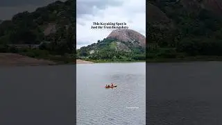Hidden Gem around Bengaluru  Just 65 km away from the city lies a serene escape 🌿
