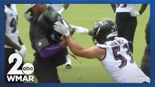 Ravens defense shines on day 2 of training camp with multiple interceptions