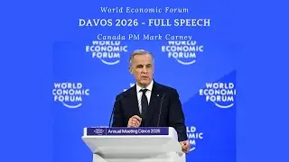 Canada Prime Minister Mark Carney&rsquo;s Outstanding Davos 2026 Full Speech