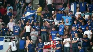 شاهد تفاعل جماهير الاتحاد المنستيري في صالة رادس مع هدف التعادل لفريقها أمام الترجي في ملعب المنستير
