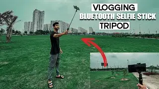 BEST MOBILE SELFIE STICK TRIPOD WITH BLUETOOTH REMOTE FOR VLOGGING VIDEOS | IN HINDI