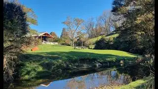 Experience your ultimate vacation in a stunning riverside cabin in Waitomo, NZ.