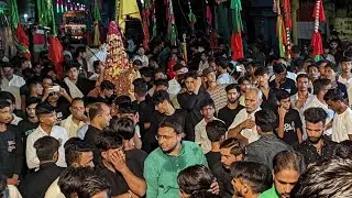 🔴 Live Azadari Sirsi | Juloose Hazrat Qasim a.s | 7 Muharram Sirsi Sadat 2025