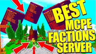 BEST OP FACTIONS SERVER IN MCPE!!
