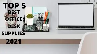 Top 5: Best Desk Organizer Office Supplies 2021 | Desk Organization Accessories