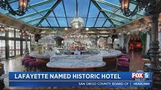The Lafayette Hotel inducted into Historic Hotels of America