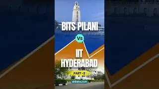 BITS Pilani vs IIIT-H? Fees, Internships & Scholarships  #shorts