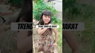 Viral, Trend timur ke barat selatan ke utara berjajar pulau pulau #aisyahmalika #cute #shortsvideo