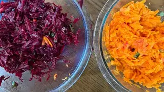Shredded Carrot and Beet Salad from Disney&rsquo;s Coco cookbook